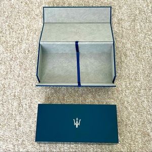 Bespoke Maserati Box with Keychain, Levante Replica, and Trident Key Charm 🔱